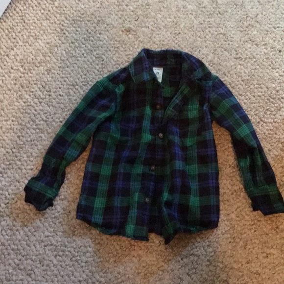 Carter's Other - Carter’s toddler boy plaid shirt